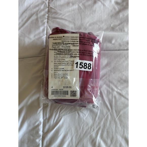 New Lululemon Align HR Pant 25" Size 4 Legging W/Pockets Smoke Magenta NWT - Picture 11 of 11